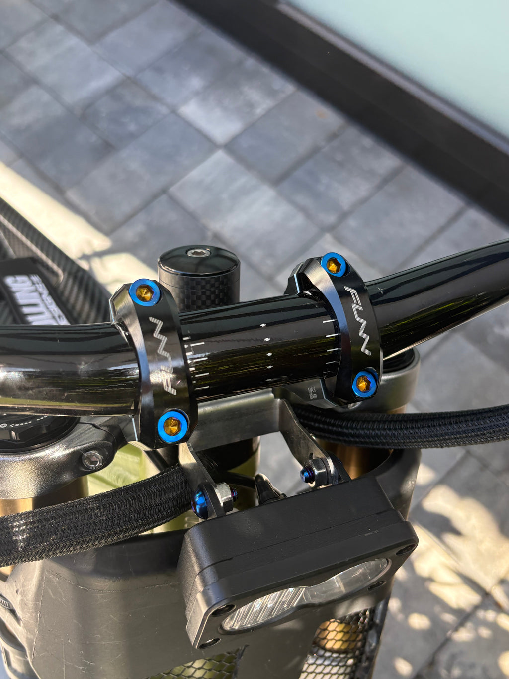 Titanium Bolts For Direct Mount: 8 piece