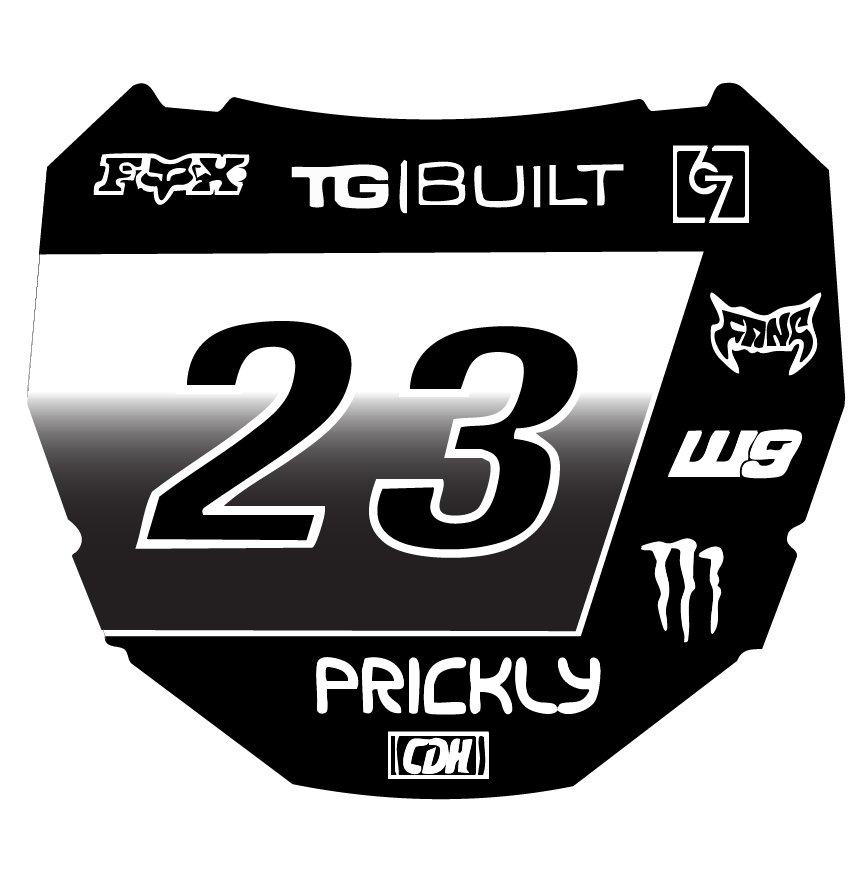 ODI Plate Decal