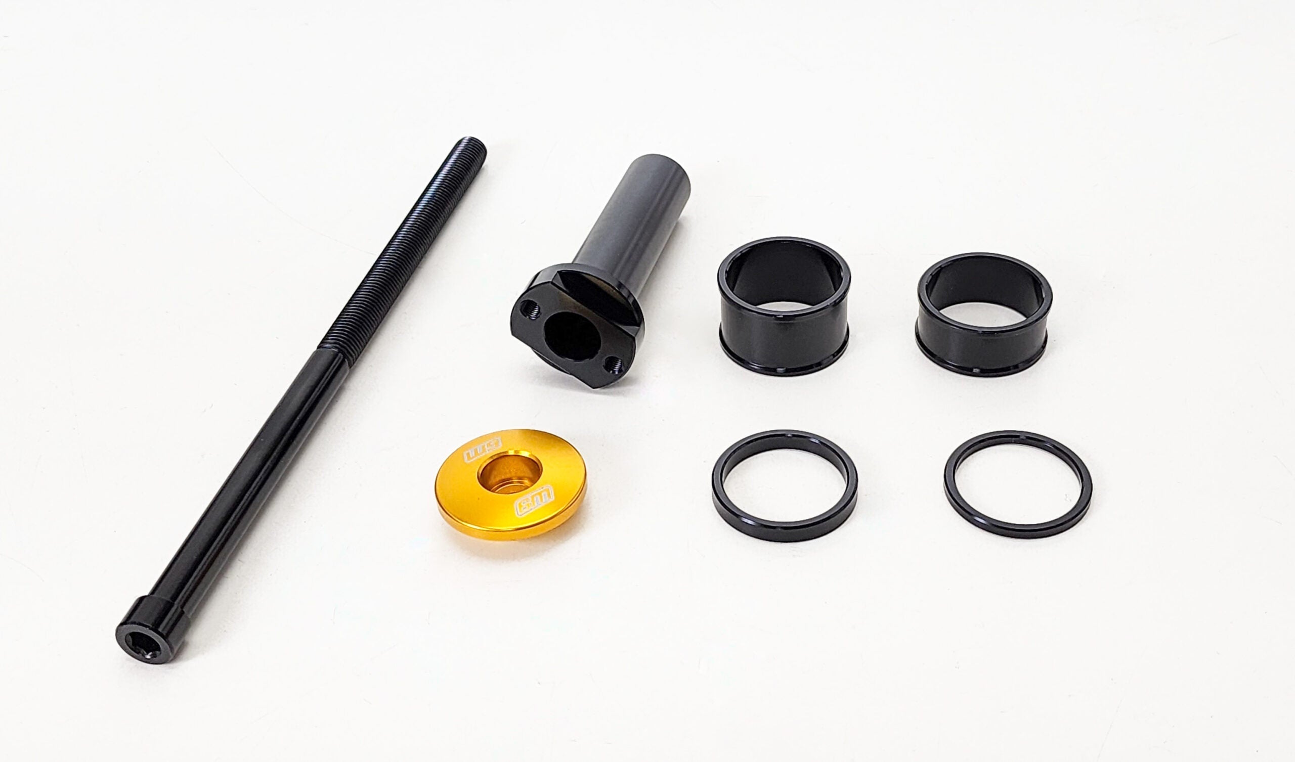 Warp 9 Stem Lock - W9 Fender Adapter Compatible - For forks without a fender mount on lower clamps.
