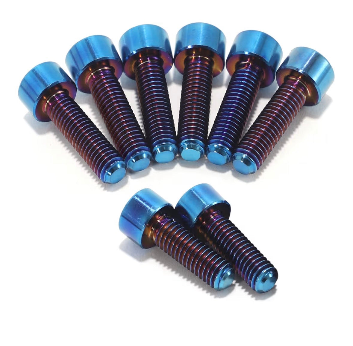 Titanium Bolts For Direct Mount: 8 piece