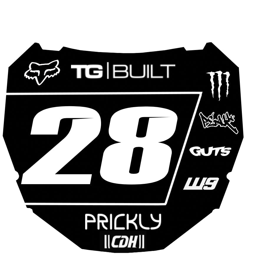 ODI Plate Decal