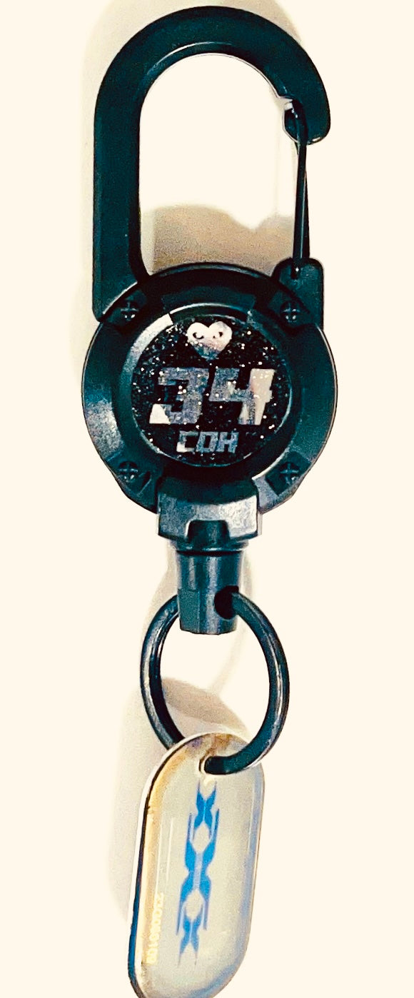 Customizable Retractable Keychain