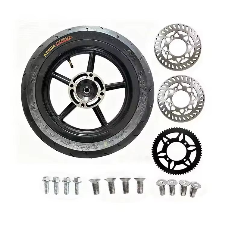 12" Supermoto Set With Sprockets and Rotors - For Yozma IN10 and Tuttio Soliel 01