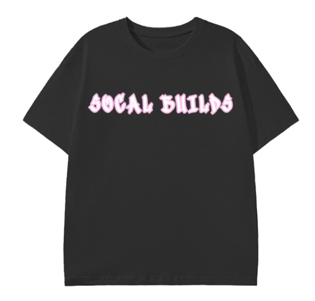 Socal Builds NEW SHIRT DESIGN ALL COLORS