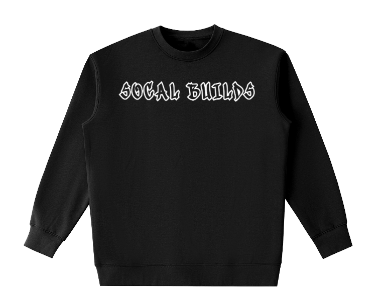 Socal Builds Sweater ALL COLORS