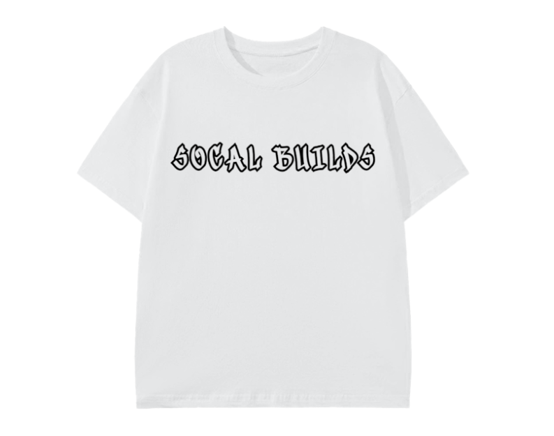 Socal Builds NEW SHIRT DESIGN ALL COLORS