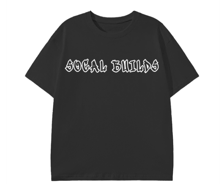 Socal Builds NEW SHIRT DESIGN ALL COLORS