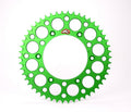 Renthal 2018/ 21-22 Kawasaki KLX450R Rear Grooved Sprocket - Green 520-52P Teeth