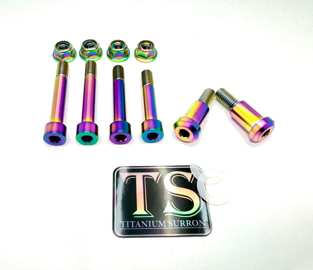 Titanium Rear Suspension/ Linkage Bolt Kit for Surron LBX & Segway X260